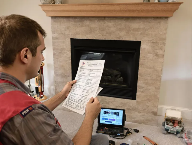 Thorough chimney inspection by Guilford Chimney Sweep in Guilford, CT